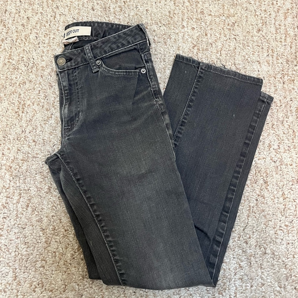 GAP Gray Bootcut Jeans Size 25